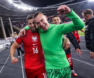 Polska - Litwa: Świętowanie wygranej