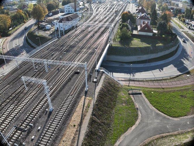 Stacja w Ełku po przebudowie