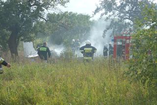 Katastrofa samolotu ze skoczkami pod Częstochową. Przeżył jeden. Jest w ciężkim stanie. Wypadek awionetki w Topolowie 