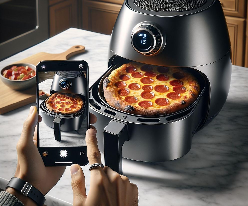 Ciasto na pizzę z Air Fryera - przepis Pawła Lorocha