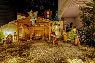 Bożonarodzeniowe szopki w kościołach w Bytomiu