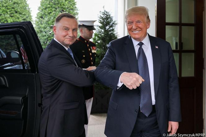 Andrzej Duda, Donald Trump