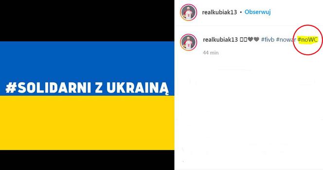 Siatkówka, Michał Kubiak, Instagram, Ukraina