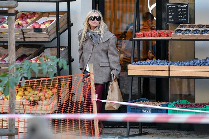 Monika Olejnik w butach wiewiórkach