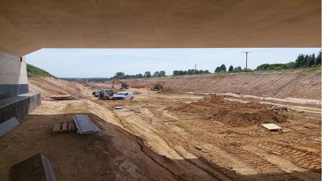 Budowa obwodnicy Wąchocka zgodnie z planem: Lipiec 2023