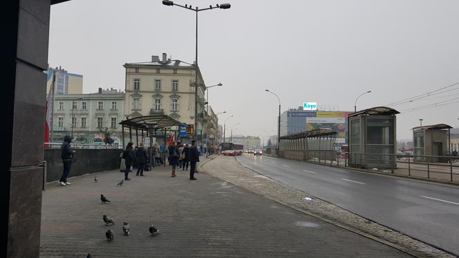 Przebudowa placu przed dworcem PKP w Sosnowcu