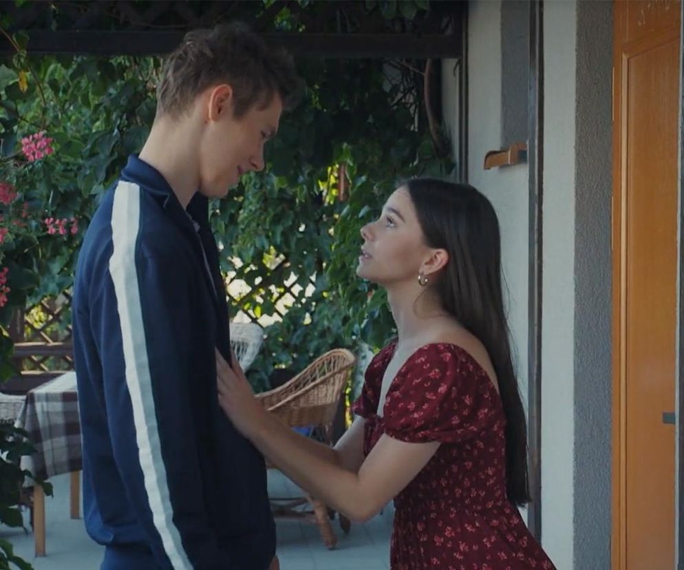 M jak miłość, odcinek 1834: Basia (Karina Woźniak), Michał (Igor Pawłowski) 