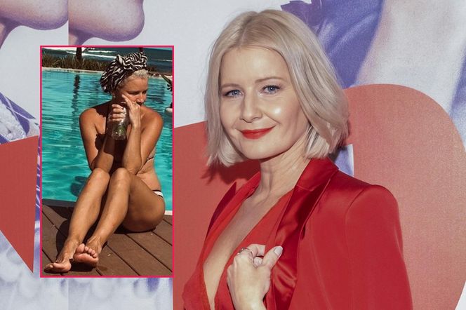 Małgorzata Kożuchowska pokazuje zgrabne ciało w bikini. Co za figura!