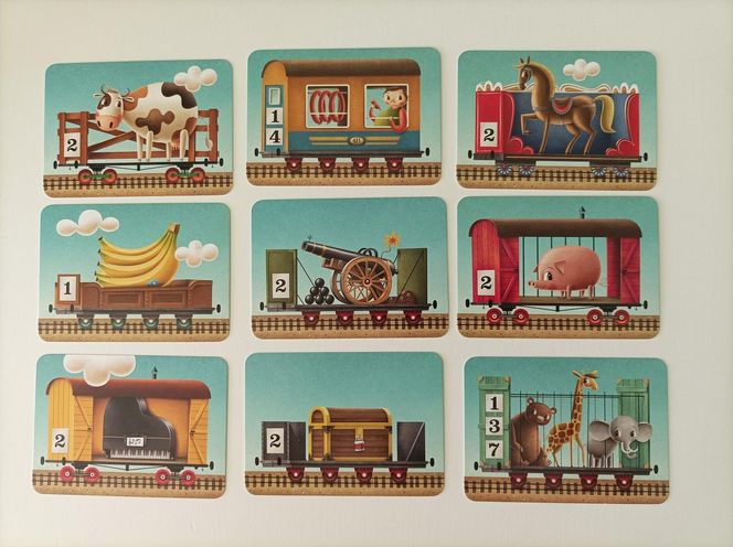 Gra planszowa: Lokomotywa