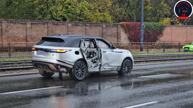 Wypadek na Woli. Sprawcy uciekli z miejsca zdarzenia