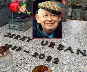Grób Jerzego Urbana. To na nim położyli!