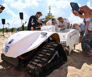 Autonomiczny robot będzie czyścił plażę w Gdańsku