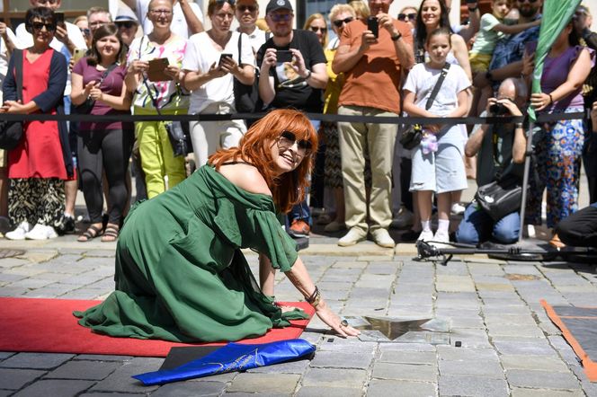 W opolskiej Alei Gwiazd odsłonięto kolejne tablice.