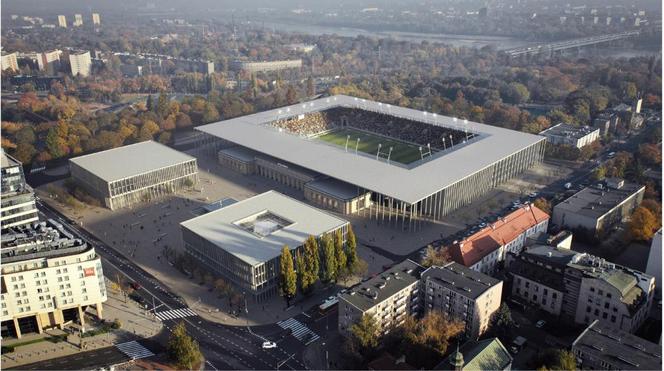 Wizualizacja stadionu Polonii Warszawa