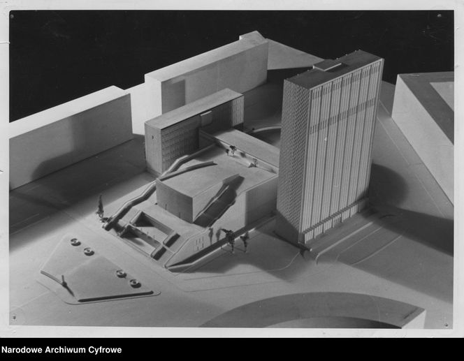 Projekt gmachu Polskiego Radia w Warszawie