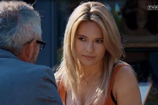 M jak miłość, odc. 1481. Adam Werner (Jacek Kopczyński), Julka (Joanna Kuberska)