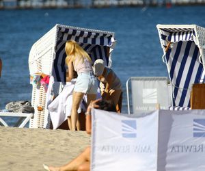 Agnieszka Radwańska nad polskim Bałtykiem