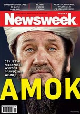 Antoni MACIEREWICZ jako TERRORYSTA na okładce NEWSWEEKA