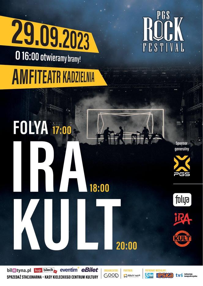 PGS Rock Festival Kielce 29 września 2023