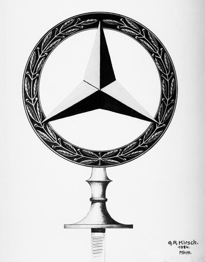 100 lat firmowego logo marki Mercedes-Benz