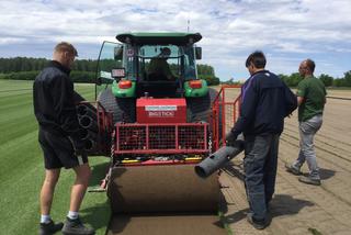Nowa murawa na Stadionie Śląskim