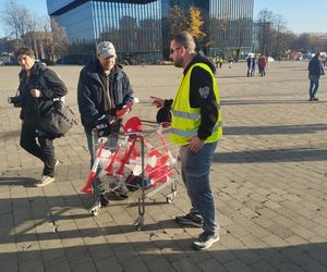 Protest w Katowicach. Tysiące związkowców na ulicach. Padły mocne słowa o „zbrodniczej ideologii”
