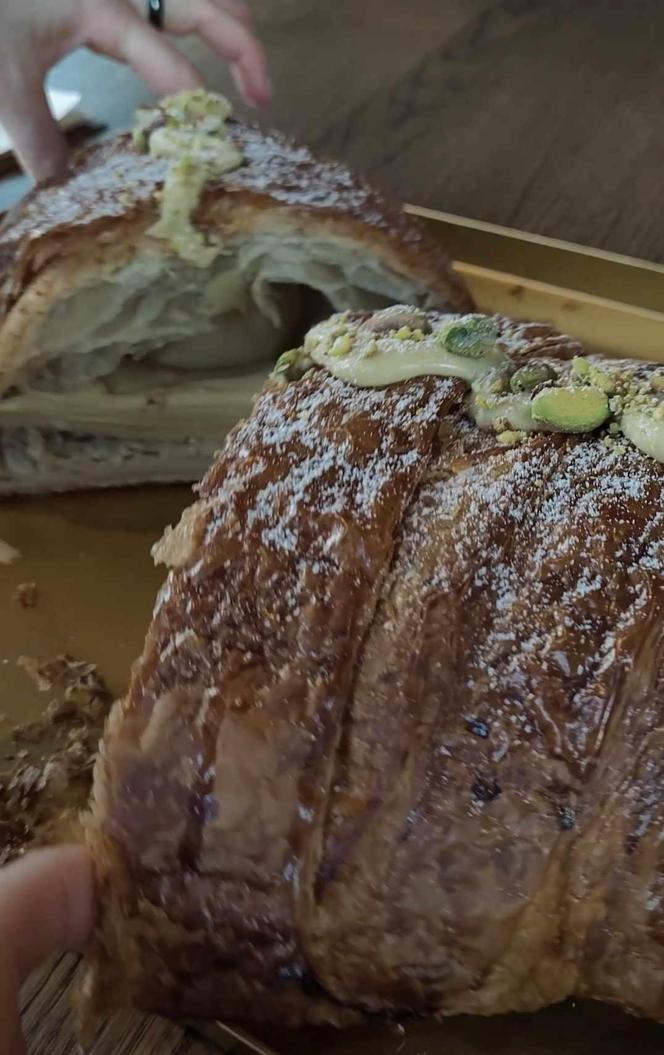 Gigantyczny croissant w Gdańsku