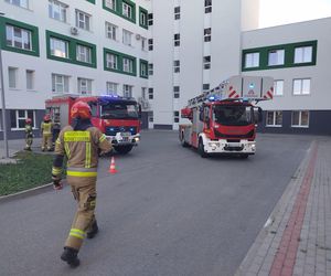 Powiatowe ćwiczenia strażackie w szpitalu wojewódzkim w Siedlcach