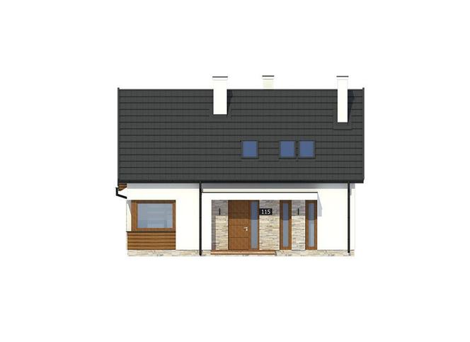 Projekt domu A115 Dla rodziny - wizualizacje, plany, rysunki, propozycje aranżacji