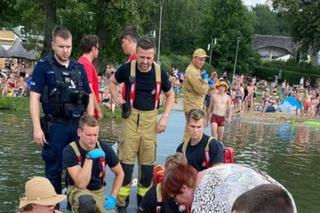 O krok przed tragedią w Strzeszynku. Udzielona pomoc spowodowała powrót funkcji życiowych u chłopca. Podziękowania dla dzielnego strażaka