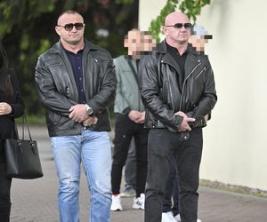 Mariusz Pudzianowski na pogrzebie DJ Hazela, Michała Orzechowskiego