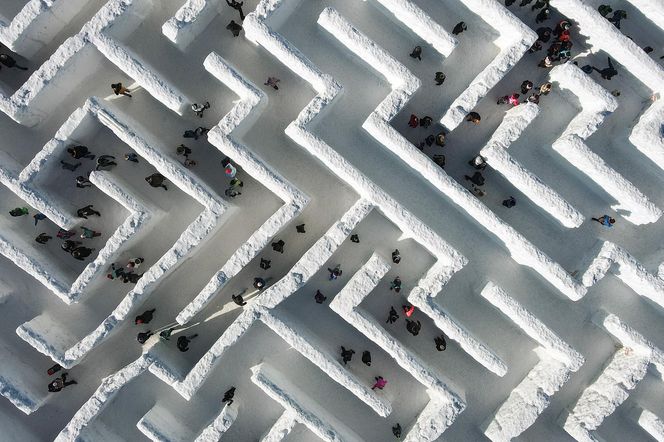 Śnieżny Labirynt Snowlandia w otoczeniu Tatrzańskiego Parku Narodowego w Zakopanem