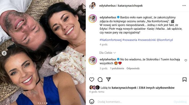 Katarzyna Cichopek i Edyta Herbuś