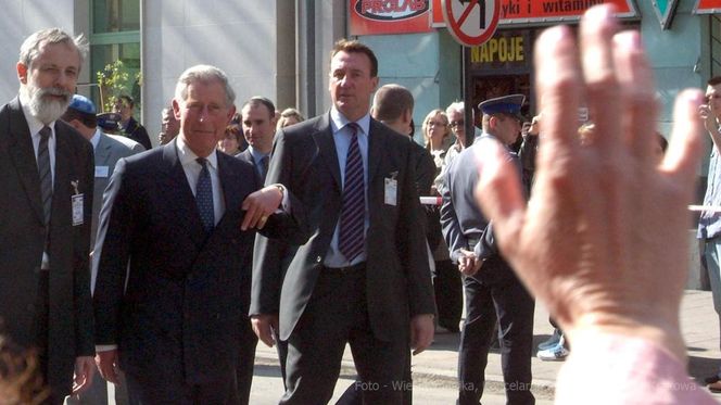 Wizyta króla Karola III w Krakowie w 2008 r.