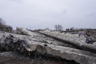 Trwa wyburzanie starego mostu Załęskiego w Rzeszowie