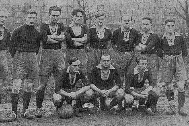 Zdjęcie zawodników Pogoni Lwów z 1926 roku