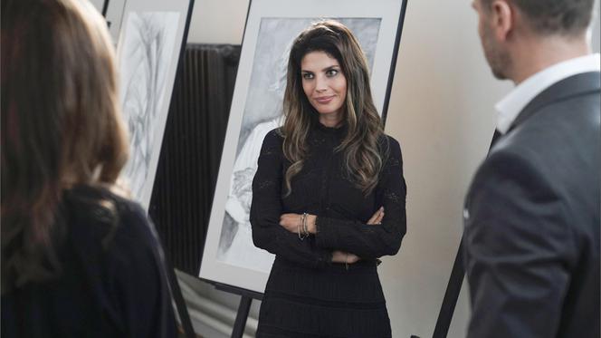 M jak miłość odc. 1411. Andrzej Budzyński (Krystian Wieczorek), Anka (Weronika Rosati), Magda (Anna Mucha)