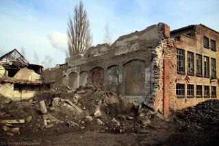 Ruiny fabryki Wiskord Szczecin