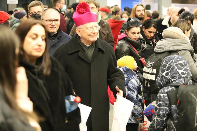 Kolejny pociąg z uchodźcami z Ukrainy przyjechał w nocy do Krakowa