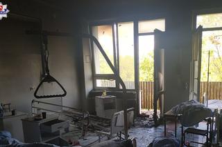 Krasnystaw: Spłonął szpitalny oddział. Ewakuowano 49 osób