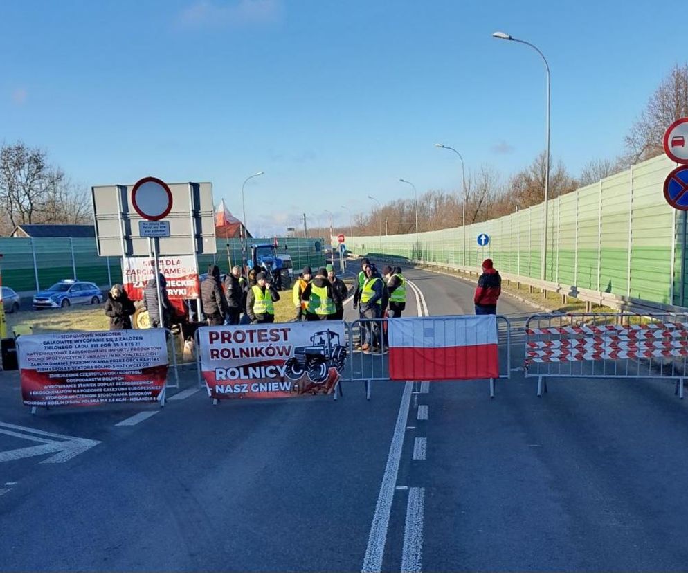 Protesty rolników w woj. lubelskim