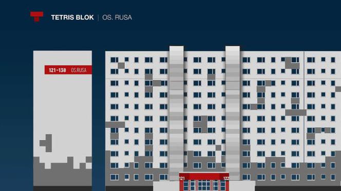 Tetris ozdobi blok na osiedlu Rusa w Poznaniu [ZDJĘCIA, DYSKUSJA]