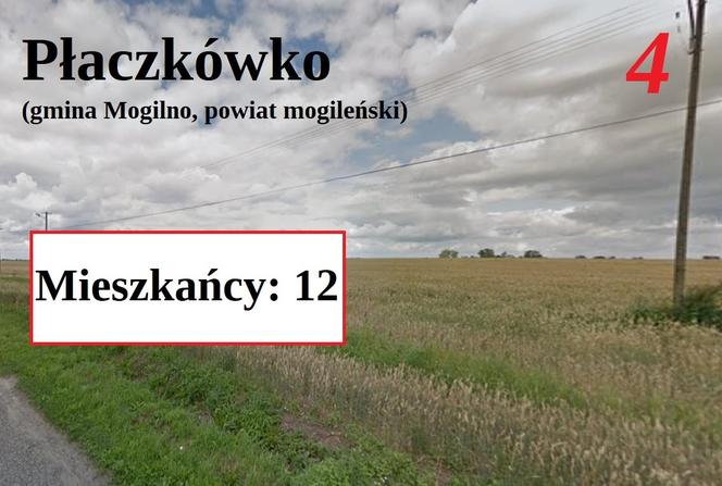 Te wsie Kujawsko-Pomorskiego liczą najmniej mieszkańców