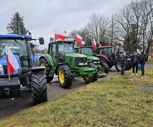 Protest rolników w Drawsku Pomorskim