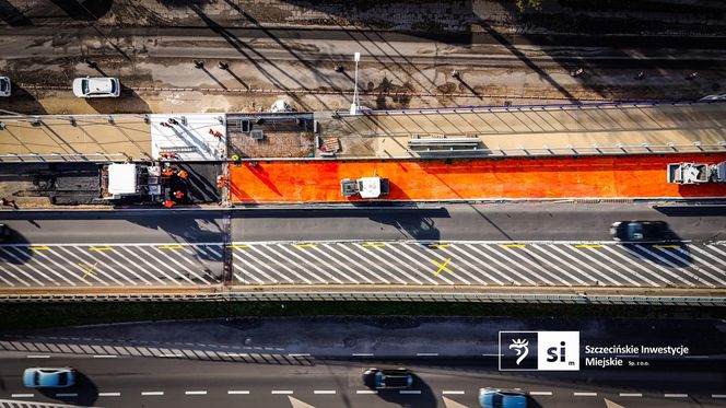 Remont Trasu Zamkowej - listopad 2025