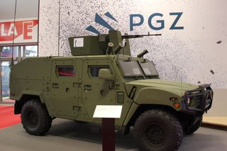 Legwan 4x4 podczas MSPO 2024