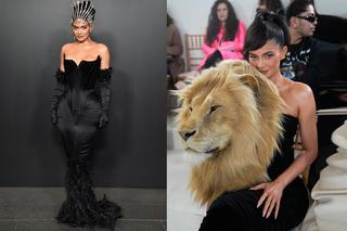 Kylie Jenner z gigantyczną głową lwa na piersiach. Ledwo stoi! Skopiowała polską gwiazdę?