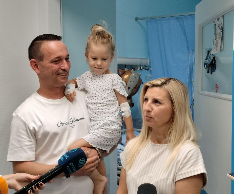 Cisza po operacji. Wrocławscy lekarze dokonali cudu i uratowali oddech 4-letniej Hani