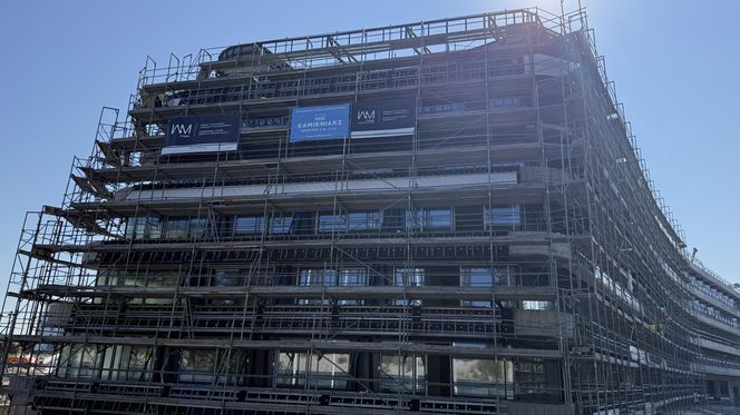 Budowa hotelu Mearl w Kołobrzegu