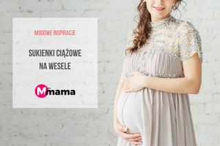 Sukienki na wesele w ciąży - wybrałyśmy 20 pięknych kreacji ciążowych od 100 zł 